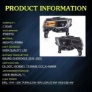 JEEP GRAND CHEROKEE WK2 2014-2021 LAMPA LAMPY FULL LED DRL VLAND KOMPLET