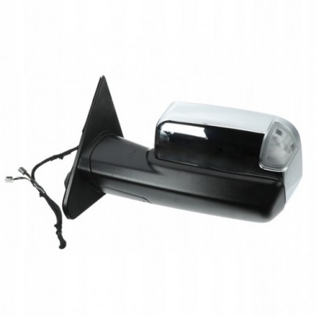 DODGE RAM 2019-2024 LUSTERKO LEWE CHROM MARTWA STREFA DUŻE 16 KABLI