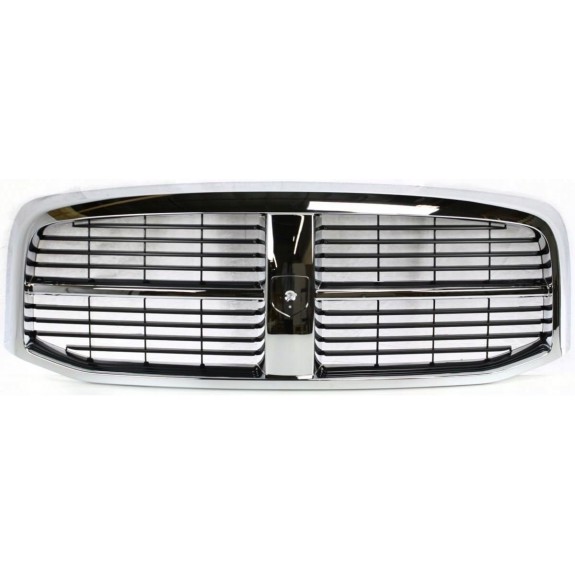 DODGE RAM 1500 2500 3500 2006-2009 ATRAPA GRILL CHROM + CZARNY NOWA