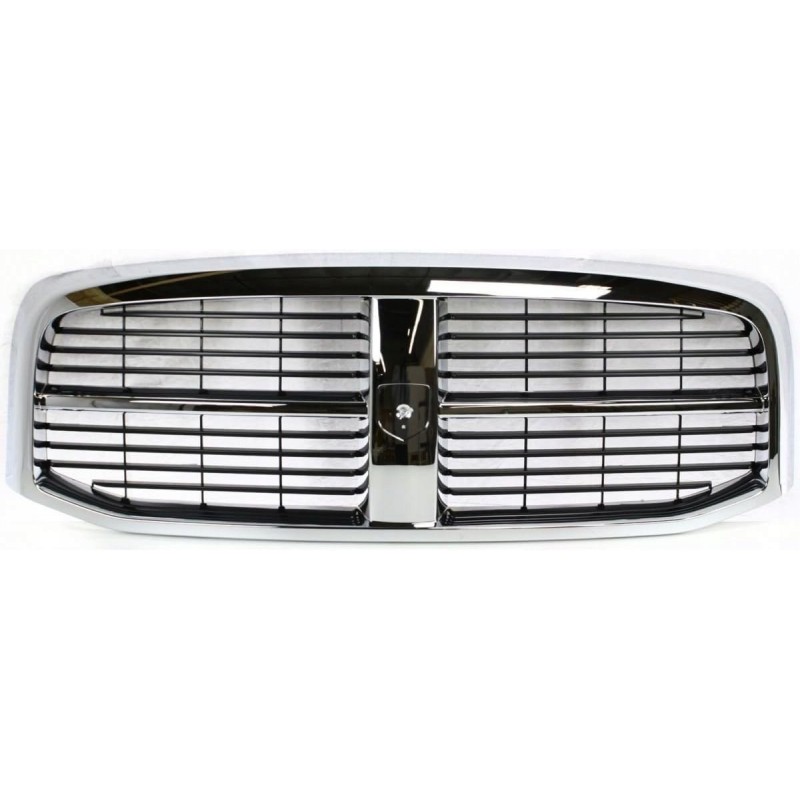 DODGE RAM 1500 2500 3500 2006-2009 ATRAPA GRILL CHROM + CZARNY NOWA
