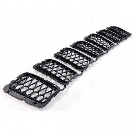 ATRAPA GRILL WEWNĘTRZNY CZARNY 68317863AA JEEP GRAND CHEROKEE WK2 2017-2021