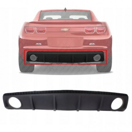 SPOILER DYFUZOR TYLNY LISTWA ZDERZAKA CHEVROLET CAMARO SS 2010-2013