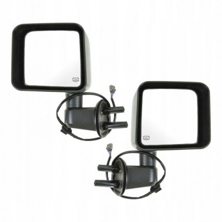 JEEP WRANGLER JK 2007-2017 LUSTERKO PRAWE + LEWE ELEKTRYCZNE + PODGRZ 5 PIN