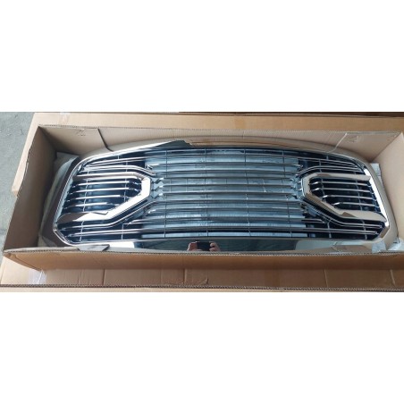 DODGE RAM 1500 2013-2018 ATRAPA GRILL PEŁEN CHROM LIMITED + LOGO RAM