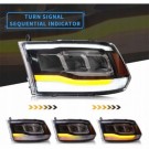 LAMPA LED VLAND DRL BLUE LEWA + PRAWA BLACK KOMPLET DODGE RAM 2009-2018