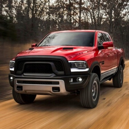 LAMPA LED VLAND DRL BLUE LEWA + PRAWA BLACK KOMPLET DODGE RAM 2009-2018