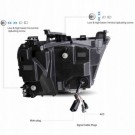 DODGE RAM 1500 2019- LAMPA LAMPY FULL LED VLAND SOCZEWKI BLACK EUROPA CLEAR