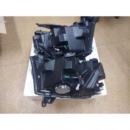 DODGE RAM 1500 2019- LAMPA LAMPY FULL LED VLAND SOCZEWKI BLACK EUROPA CLEAR