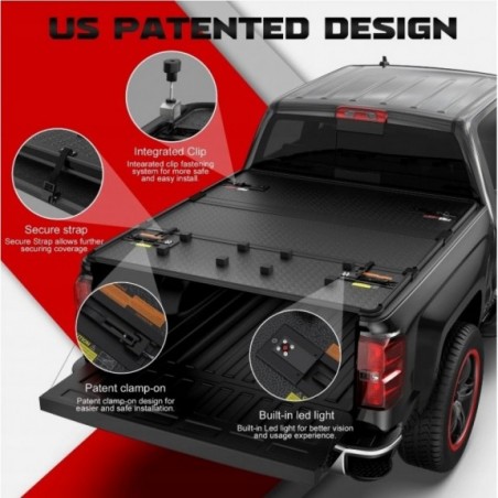 POKRYWA PAKI 5.8 FT ROLETA ŻALUZJA TWARDA CHEVY SILVERADO SIERRA 2007-2013