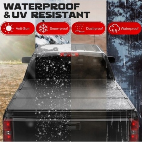 POKRYWA PAKI 5.8 FT ROLETA ŻALUZJA TWARDA CHEVY SILVERADO SIERRA 2007-2013