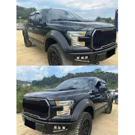 FORD F-150 2015-2017 POSZERZENIA NAKŁADKI BŁOTNIKÓW + ODBLASKI RAPTOR STYL