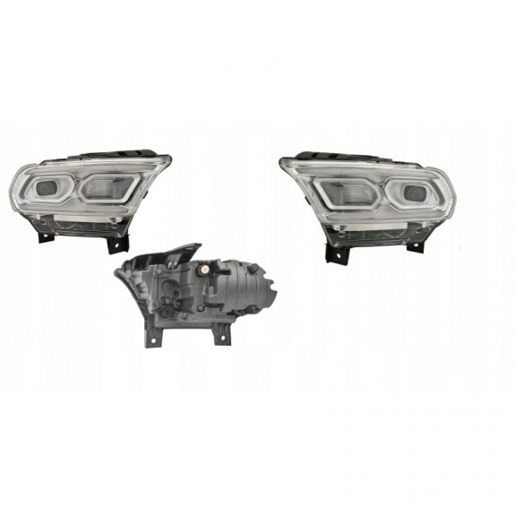 DODGE DURANGO 2021-25 LAMPA LAMPY FULL LED PRAWA + LEWA SREBRNA USA EAGLE