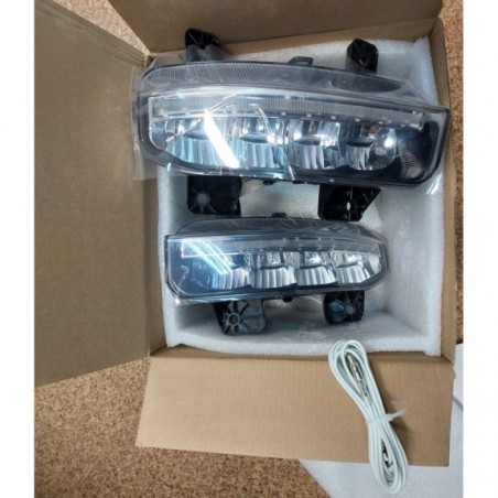 DODGE RAM 1500 V 2019-2024 HALOGEN HALOGENY LEWY + PRAWY LED DRL KOMPLET