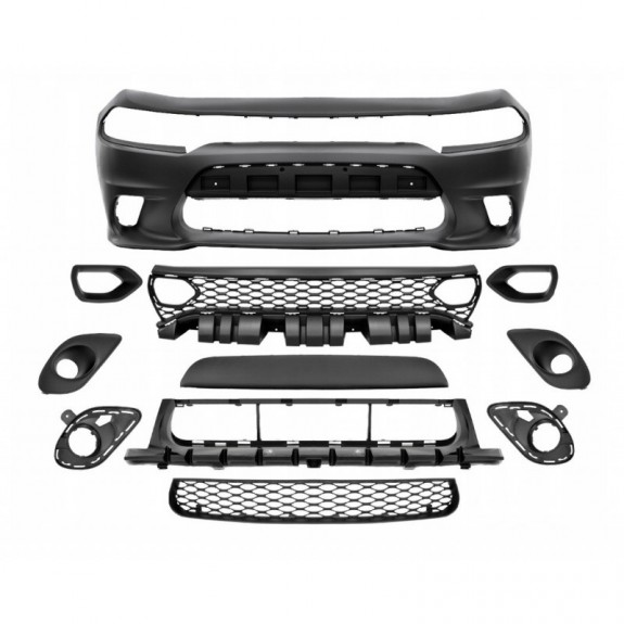 DODGE CHARGER SRT HELLCAT 2019-2024 ZDERZAK KOMPLETNY POD HALOGENY