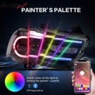 DODGE CHARGER 2011-2014 LAMPA LAMPY PRZEDNIE KOMPLET LED VLAND EUROPA RGB