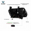 DODGE CHARGER 2011-2014 LAMPA LAMPY PRZEDNIE KOMPLET LED VLAND EUROPA RGB