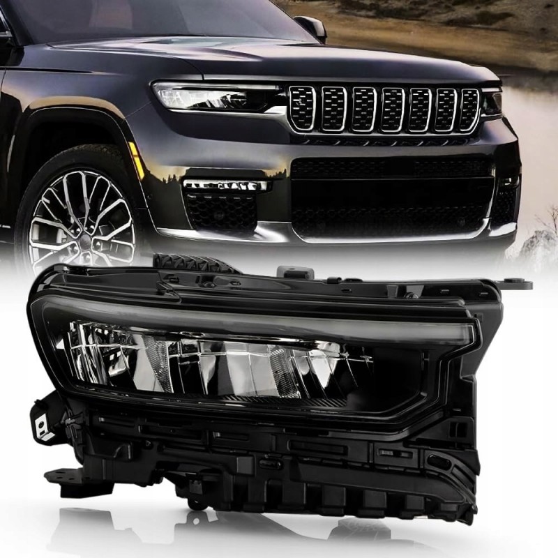 LAMPA PRAWA FULL LED BIAŁY LED JEEP GRAND CHEROKEE WL L 2021-
