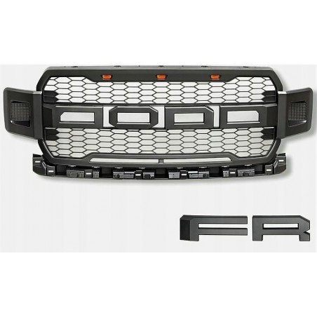 FORD F-150 F150 2018-2020 ATRAPA GRILL CZARNA STYL RAPTOR Z LED NOWA
