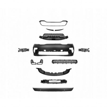 ZDERZAK PRZÓD KOMPLETNY Z DRL Z PDC CZUJNIKI DODGE DURANGO SRT 2021-2024