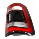DODGE RAM 1500 2019-2024 LAMPA TYŁ PRAWA LED Z CZARNYM POD BSM MARTWE POLE
