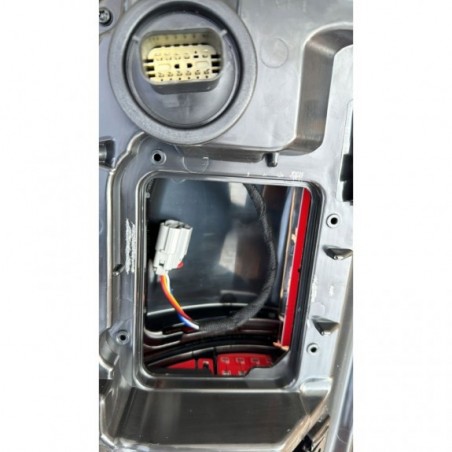 DODGE RAM 1500 2019-2024 LAMPA TYŁ PRAWA LED Z CZARNYM POD BSM MARTWE POLE