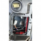 DODGE RAM 1500 2019-2024 LAMPA TYŁ PRAWA LED Z CZARNYM POD BSM MARTWE POLE