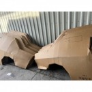 DODGE CHALLENGER 2008-2023 BŁOTNIK TYLNY LEWY POSZYCIE NOWE 68440577AB