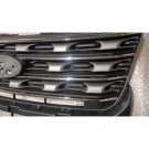 FORD EXPLORER 2016-2017 ATRAPA GRILL LISTWY CHROM + SREBRNE