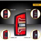 DODGE RAM 2007-2008 LAMPA LAMPY TYŁ KPL LED EUROPA ŻÓŁTY KIERUNEK DYMIONE