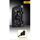 DODGE RAM 2007-2008 LAMPA LAMPY TYŁ KPL LED EUROPA ŻÓŁTY KIERUNEK DYMIONE