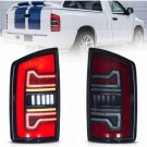 DODGE RAM 2002-2006 LAMPA LAMPY TYŁ KPL LED EUROPA ŻÓŁTY KIERUNEK DYMIONE