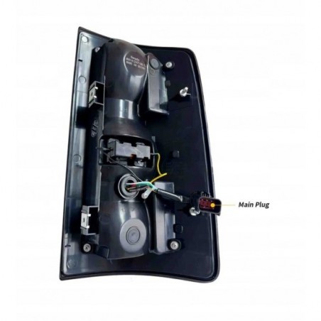 DODGE RAM 2002-2006 LAMPA LAMPY TYŁ KPL LED EUROPA ŻÓŁTY KIERUNEK DYMIONE