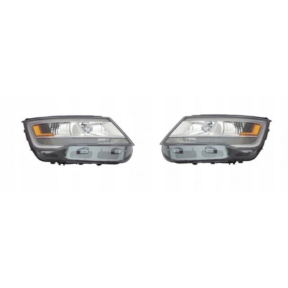 FORD EXPLORER LIFT 2016-2017 LAMPA PRAWA + LEWA PRZÓD LED JASNY ŚRODEK KPL