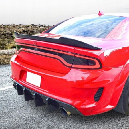 DODGE CHARGER SRT WIDEBODY 15+ STYL 21- ZDERZAK TYŁ GÓRNY + DYFUZOR BEZ PDC