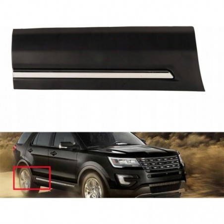 FORD EXPLORER 2016-2019 LISTWA NAKŁADKA DRZWI PRAWA TYLNA Z CHROM