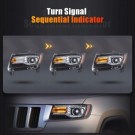 LAMPA LAMPY FULL LED DRL EU VLAND CHROM JEEP GRAND CHEROKEE WK2 2011-2013