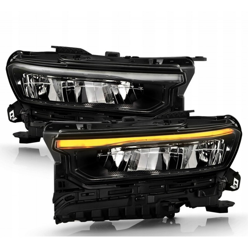 JEEP GRAND CHEROKEE WL L 2021- LAMPA LAMPY LEWA + PRAWA FULL LED ŻÓŁTY LED