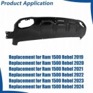 ZDERZAK PRZEDNI DOLNY CZARNY STRUKTURA DODGE RAM REBEL 2019-2024