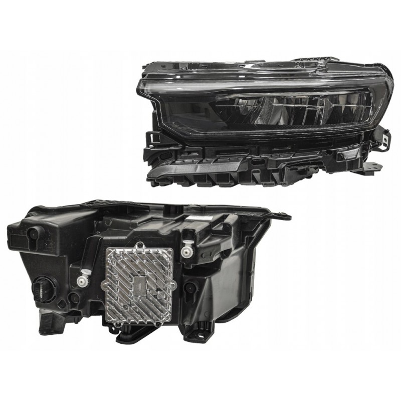 JEEP GRAND CHEROKEE WL 2021- LAMPA LEWA Z PRZETWORNICĄ USA ŻÓŁTY LED CZARNA