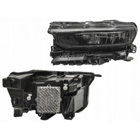 JEEP GRAND CHEROKEE WL 2021- LAMPA LEWA Z PRZETWORNICĄ USA ŻÓŁTY LED CZARNA