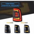 DODGE RAM 1500 2009-18 LAMPA LAMPY KPL TYŁ LED EUROPA ŻÓŁTY KIERUNEK CZYSTE