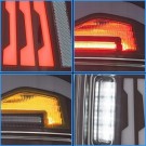 DODGE RAM 1500 2009-18 LAMPA LAMPY KPL TYŁ LED EUROPA ŻÓŁTY KIERUNEK CZYSTE