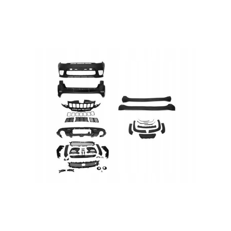 JEEP GRAND CHEROKEE WK2 17- SRT ZDERZAK KOMPLET PRZÓD + TYŁ PROGI BODY KIT