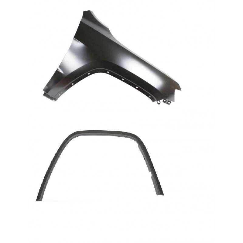 JEEP GRAND CHEROKEE WK2 2017-2021 LISTWA BŁOTNIKA + BŁOTNIK PRZEDNI PRAWY