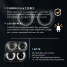 DODGE CHALLENGER 2015-23 LAMPA LAMPY LEWA +PRAWA PRZÓD EUROPA LED VLAND RGB