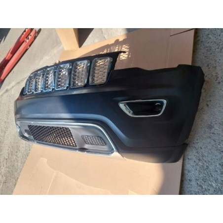 JEEP GRAND CHEROKEE WK2 2017-2021 ZDERZAK PRZÓD KOMPLETNY Z CHROMAMI