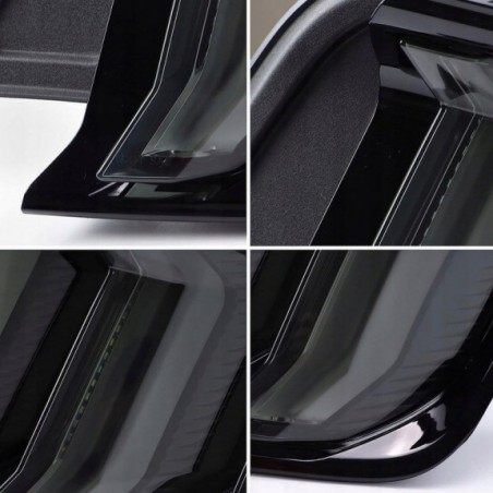 FORD MUSTANG 2015-2023 LAMPA LAMPY TYLNE LED VLAND DYMIONE EUROPA