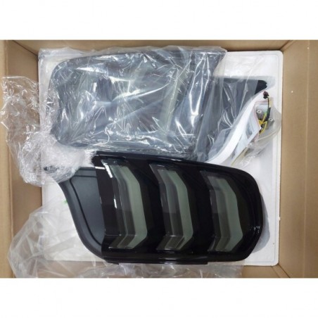 FORD MUSTANG 2015-2023 LAMPA LAMPY TYLNE LED VLAND DYMIONE EUROPA