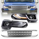 TOYOTA FJ CRUISER XJ10 2007-2015 LAMPA LAMPY PRZÓD LED VLAND EUROPA + GRILL