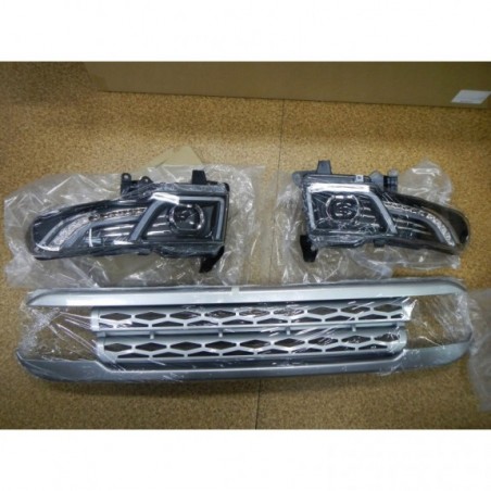 TOYOTA FJ CRUISER XJ10 2007-2015 LAMPA LAMPY PRZÓD LED VLAND EUROPA + GRILL
